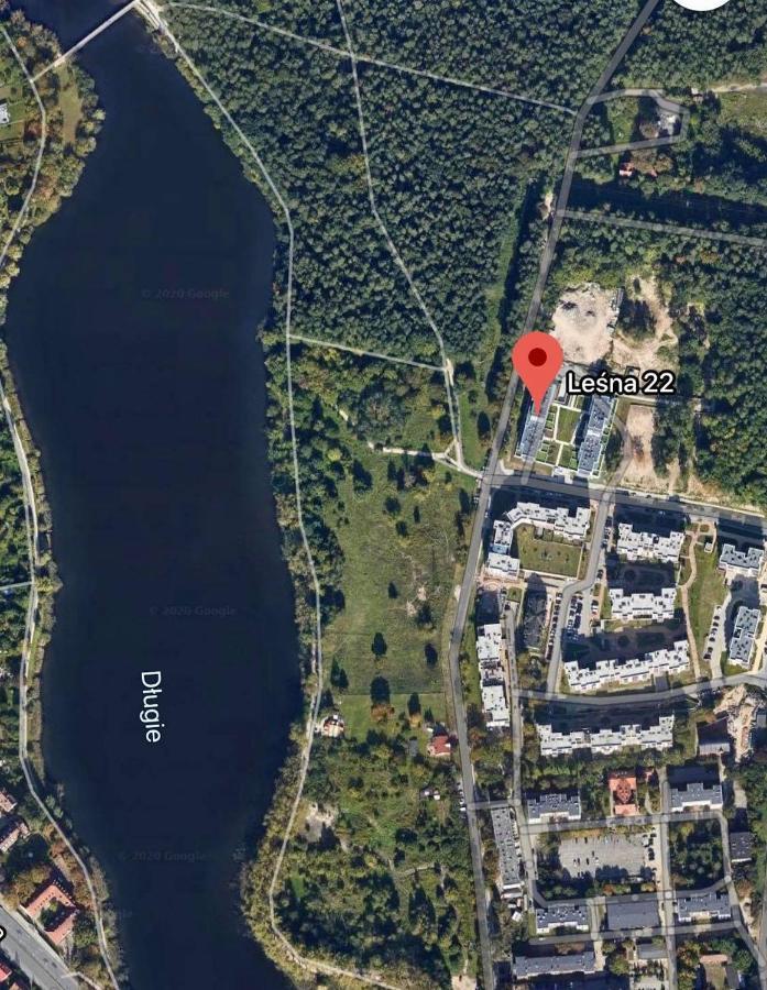 Apartament Nad Jeziorem Dlugim Lesna # 28 オルシュティン エクステリア 写真